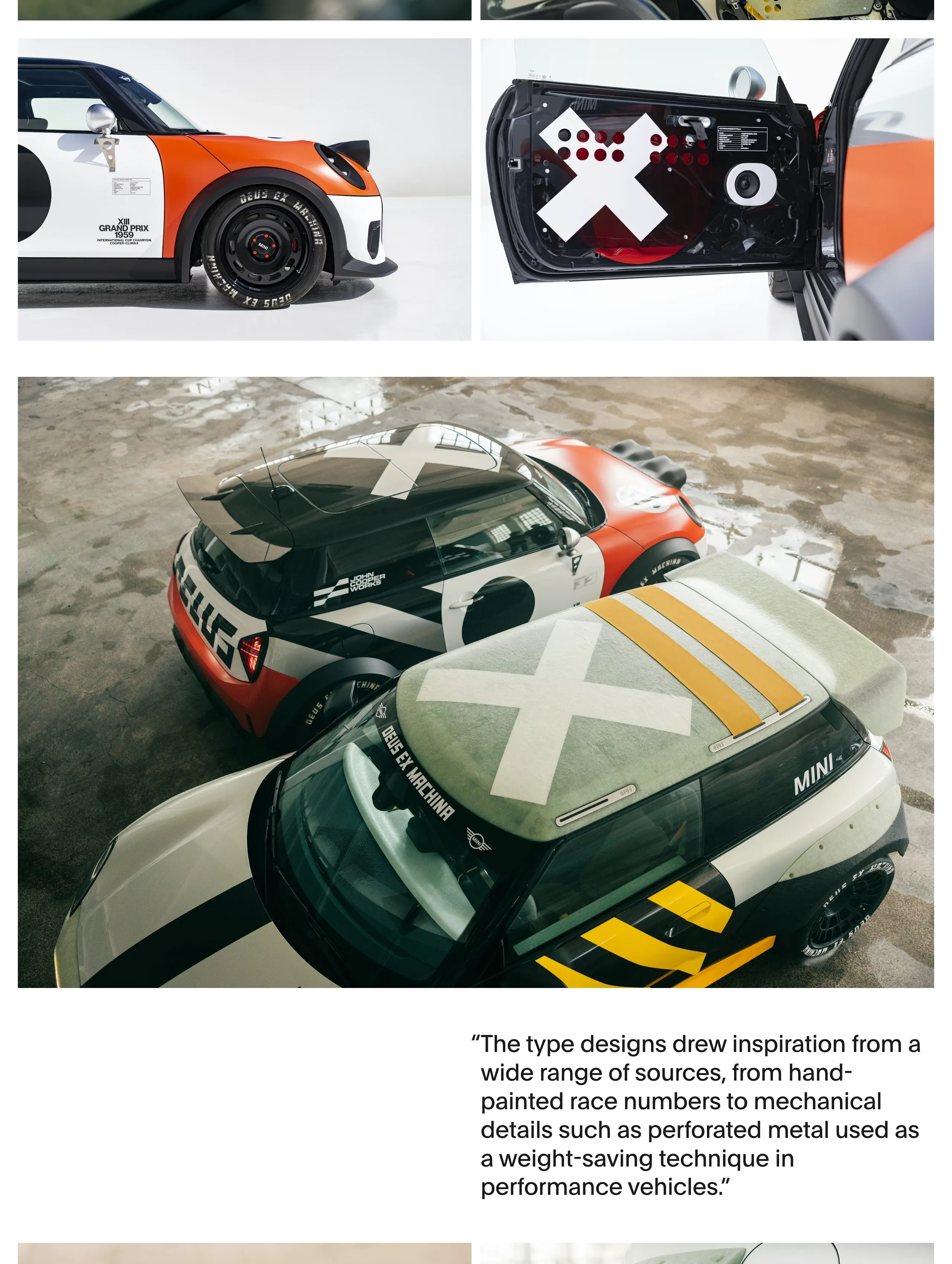 MINI x DEUS collaboration