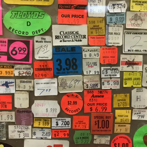 Vintage Price Stickers
