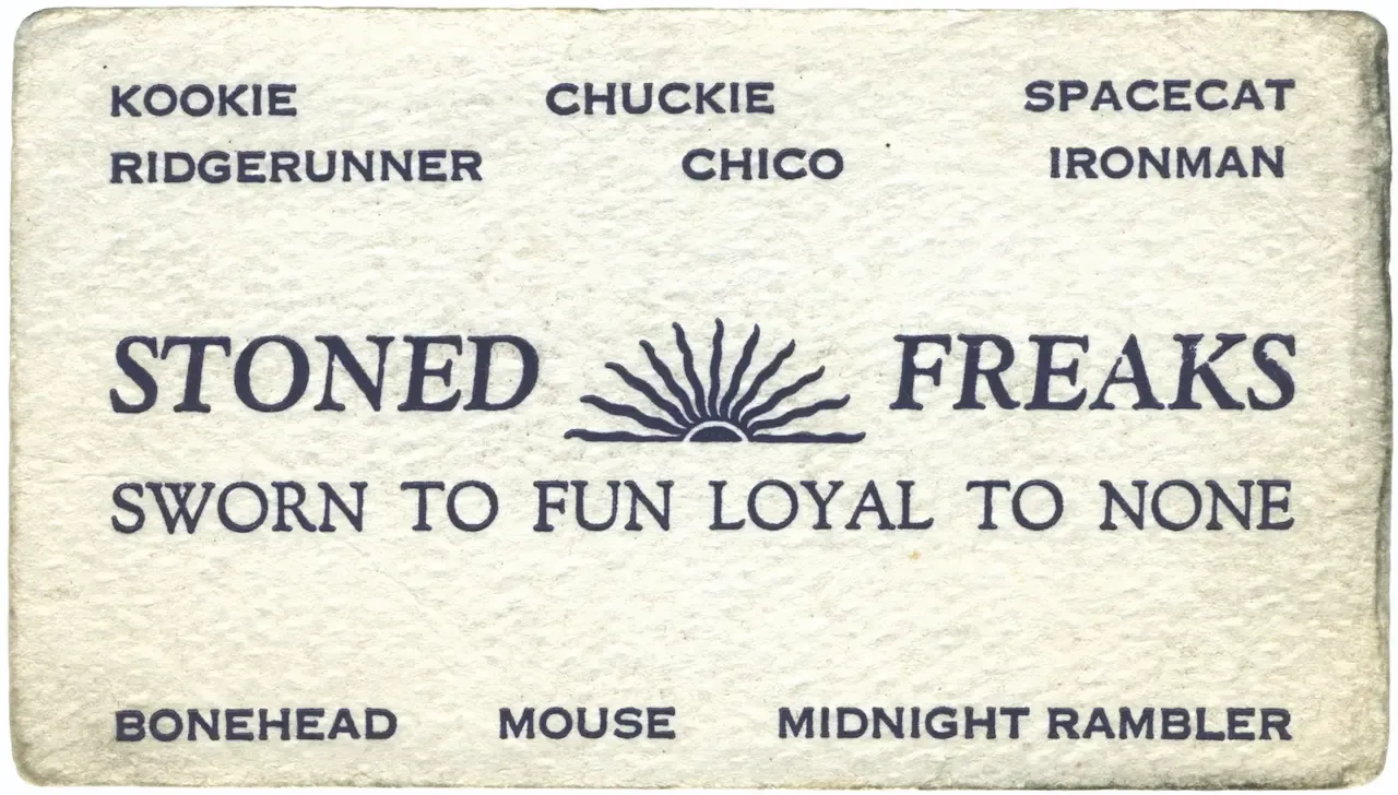 Stoned Freaks Business Card