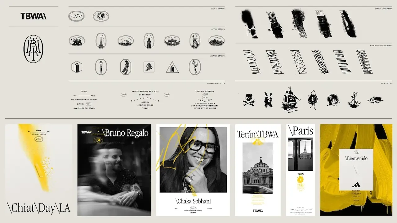 TBWA brand identity