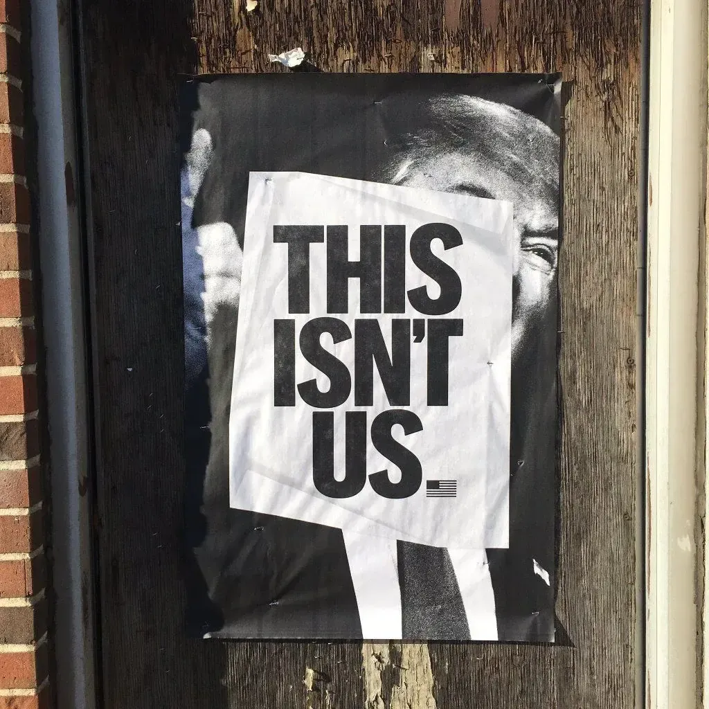 This isn't us poster