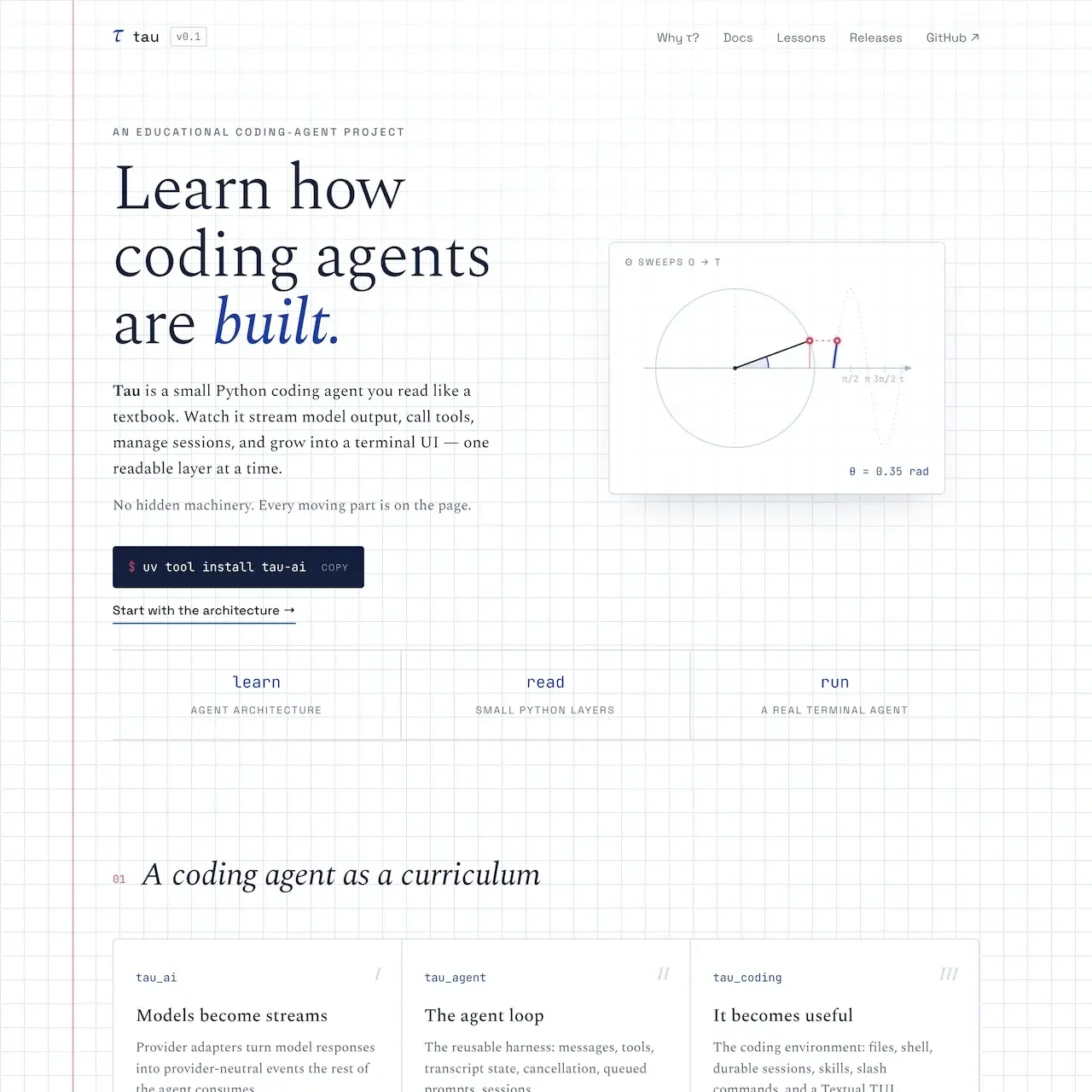 twotimespi.dev homepage